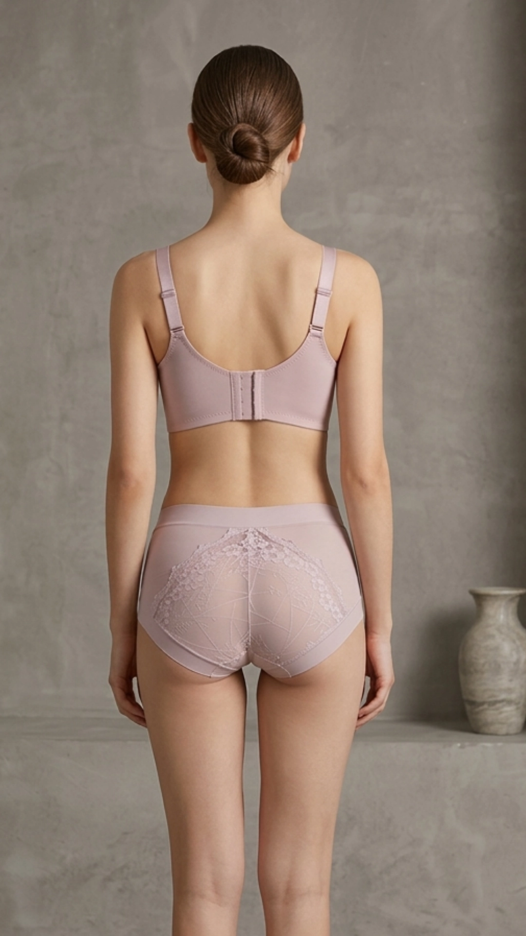 Un Real Underwear 910 Kadın Dantel Detaylı Yüksek Bel Külot 5’li Paket Karışık Renk L-XL