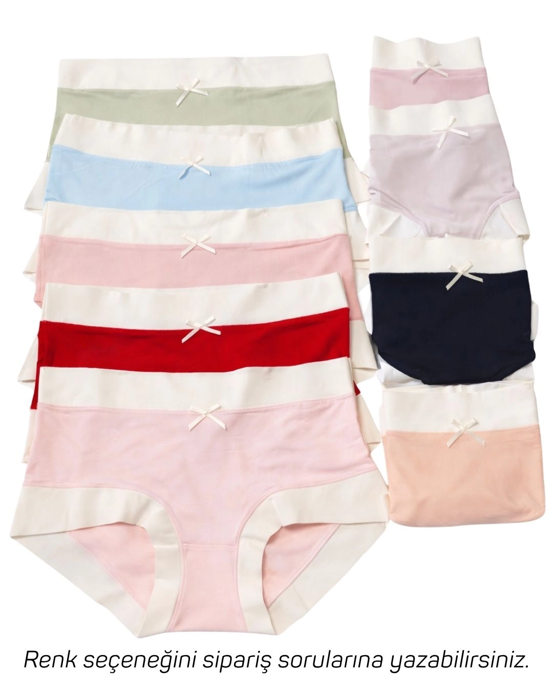 Un Real Underwear 2006 Kadın Pamuklu Yüksek Bel Külot 5’li Set