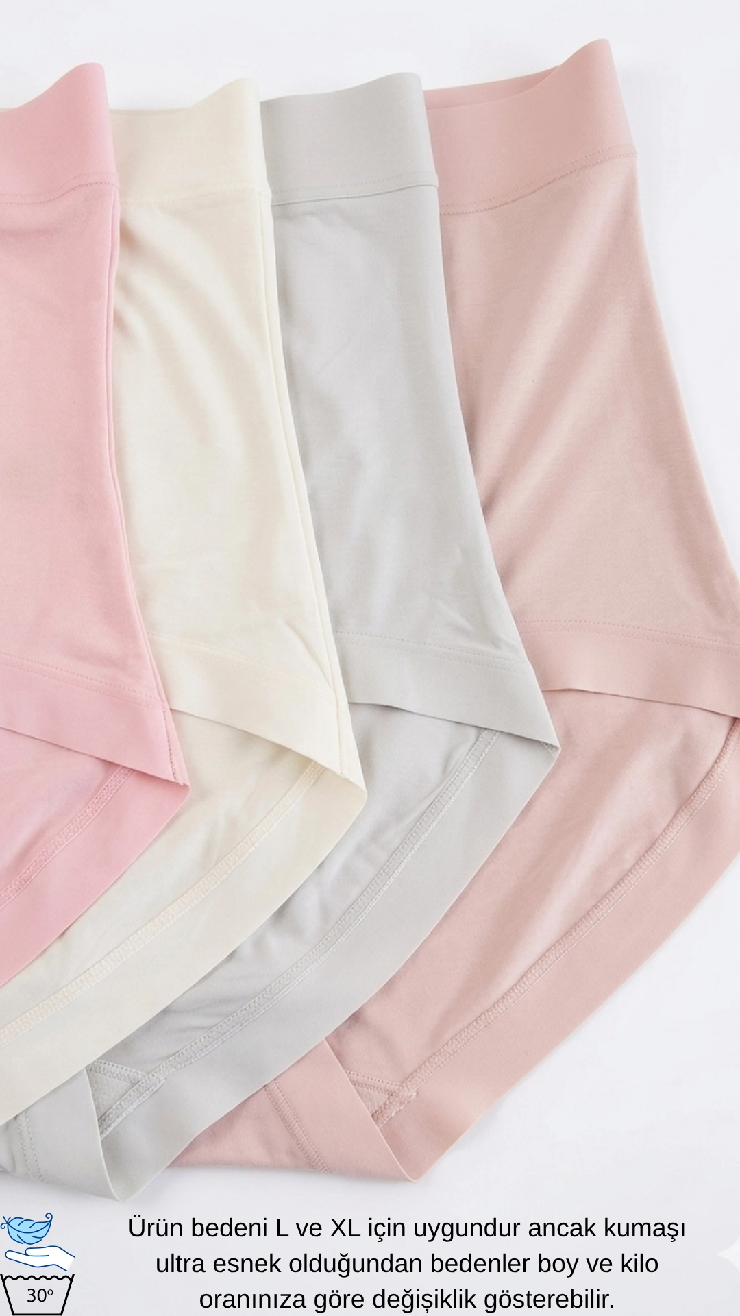 Real Underwear 1821 Kadın Yüksek Bel Pamuklu Külot