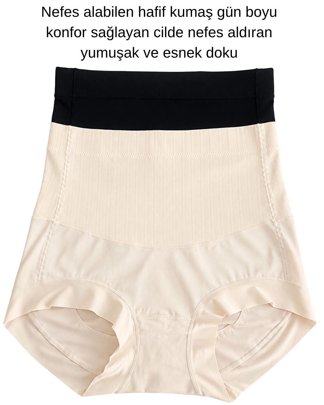 UN REAL 2 Lİ KADIN YÜKSEK BEL TOPARLAYICI KÜLOT SETİ
