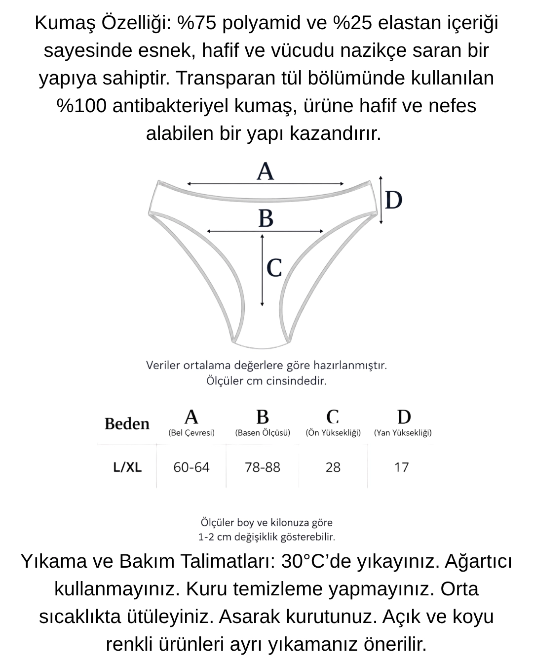 Un Real 5’li Kadın Tül Gül Desenli Külot Seti – Transparan Şık ve Rahat Slip Külot