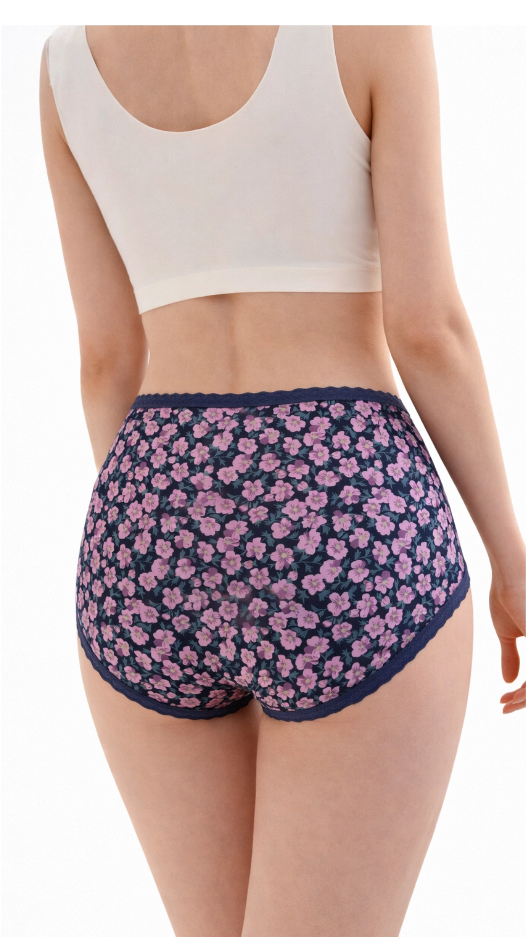 Un Real Underwear 9313 Kadın Desenli Külot 1 Pakette 5 Adet