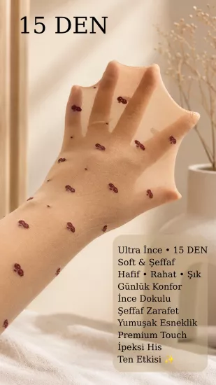 Ten Rengi İnce Soket Çorap 10’lu Set