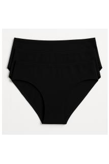 3’lü Modal Pamuk Bikini Külot – İz Yapmayan İnce Dikişli Kadın Slip Seti