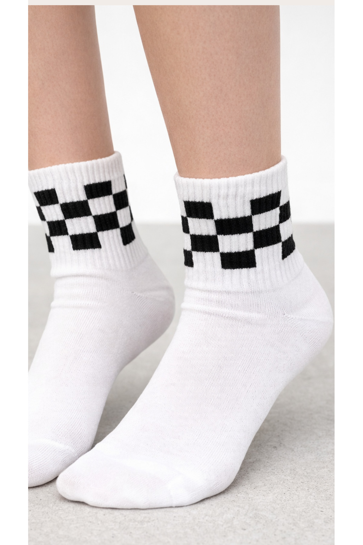 Unisex Pamuklu Soket Çorap 5’li Paket Renkli Desenli Günlük Spor Çorap 36-40