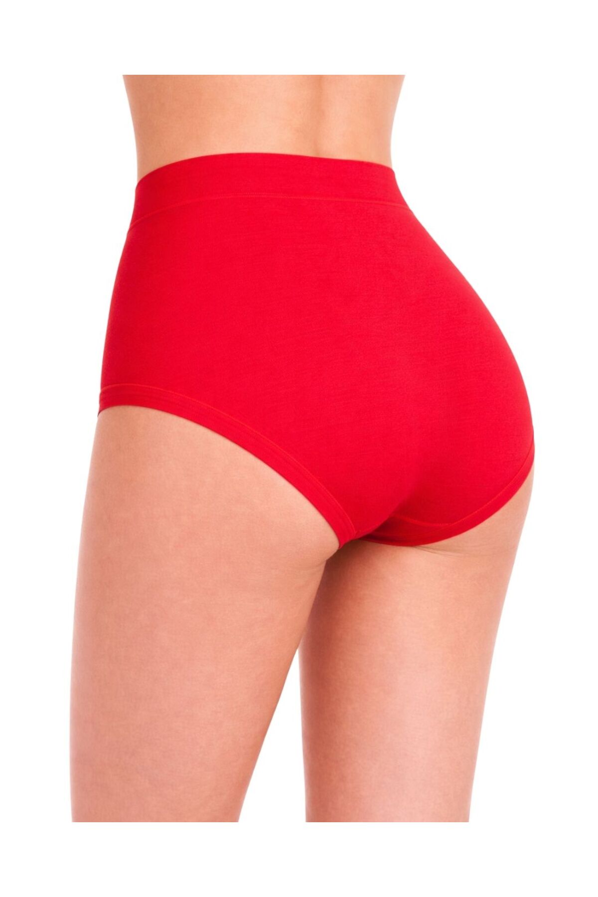 Yüksek Bel Bambu Dokulu Kadın Külot 5’li Set %95 Selüloz L/XL-2034