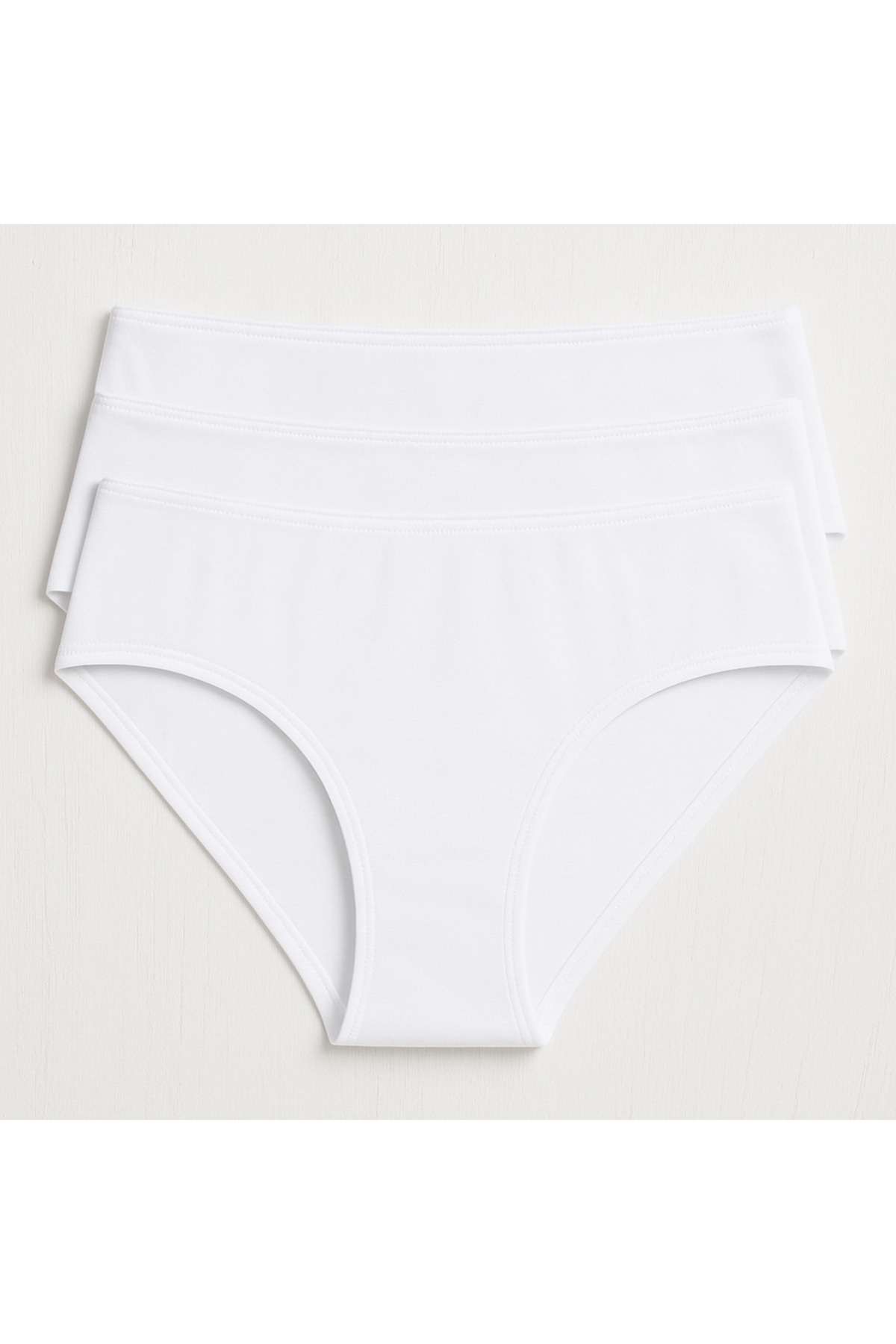 3’lü Modal Pamuk Bikini Külot – İz Yapmayan İnce Dikişli Kadın Slip Seti