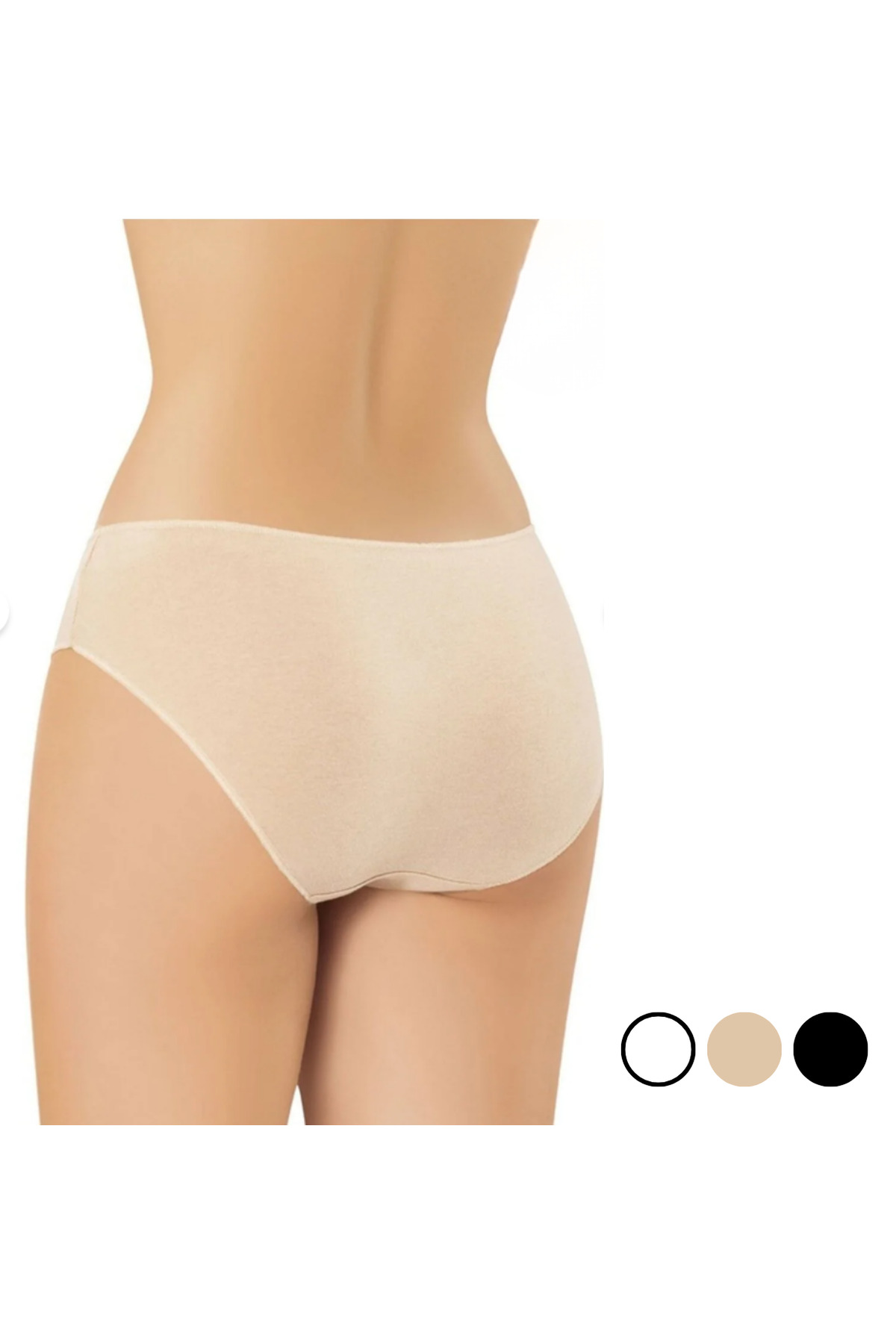 Kadın 3’lü Bikini Külot – Modal Pamuk, Konforlu, Nefes Alan Tam Kalıp Set